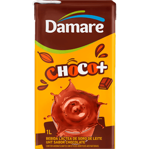 BEBIDA LACTEA DAMARE TP 1L CHOCO+ CHOCOLATE